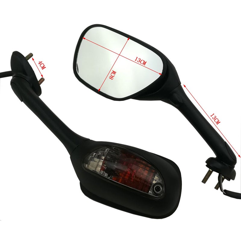 OKSTNO Rearview Mirrors for Suzuki Gsx-R 600/750 2006-2015, Suzuki GSX-R1000 2001-2015 - Image 3